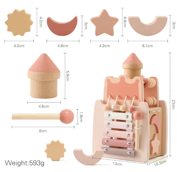 Pink palace activity box