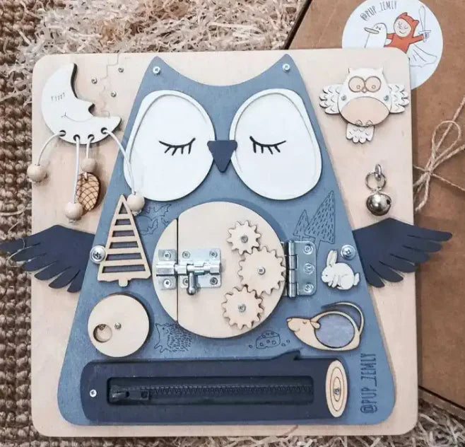 Educational Busy Board for Toddlers