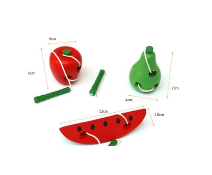 Wooden Threading Puzzle