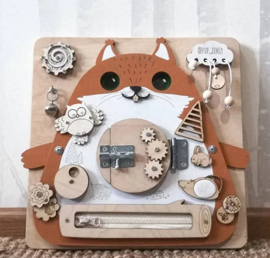Educational Busy Board for Toddlers